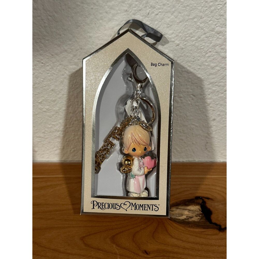 Precious Moments Blessed Bag Charm Keychain NIB